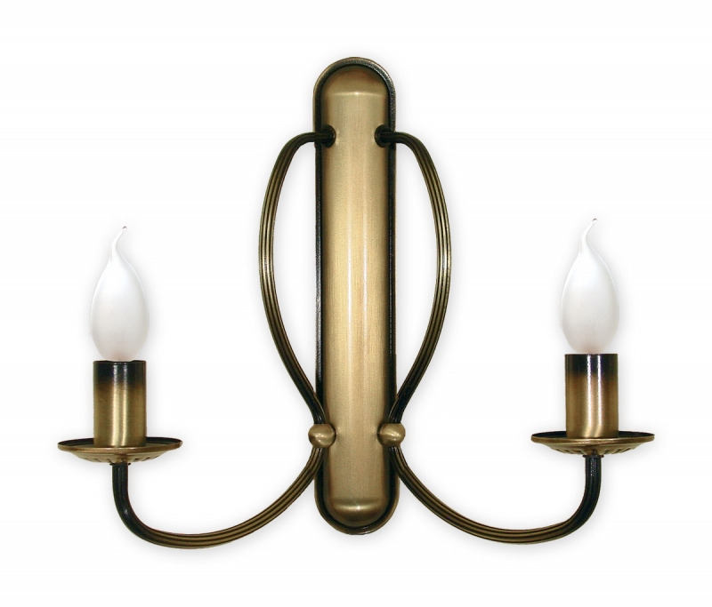 Nástěnné svítidlo Lemir 391/K2 KORONA patina