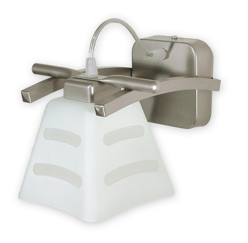 Nástěnné svítidlo Lemir O1410 SAT DIPOL matný chrom