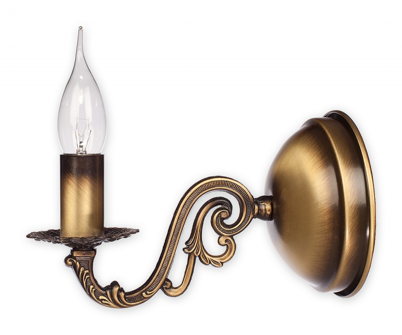 Nástěnné svítidlo Lemir O2120 K1 PAT ARKADIA patina