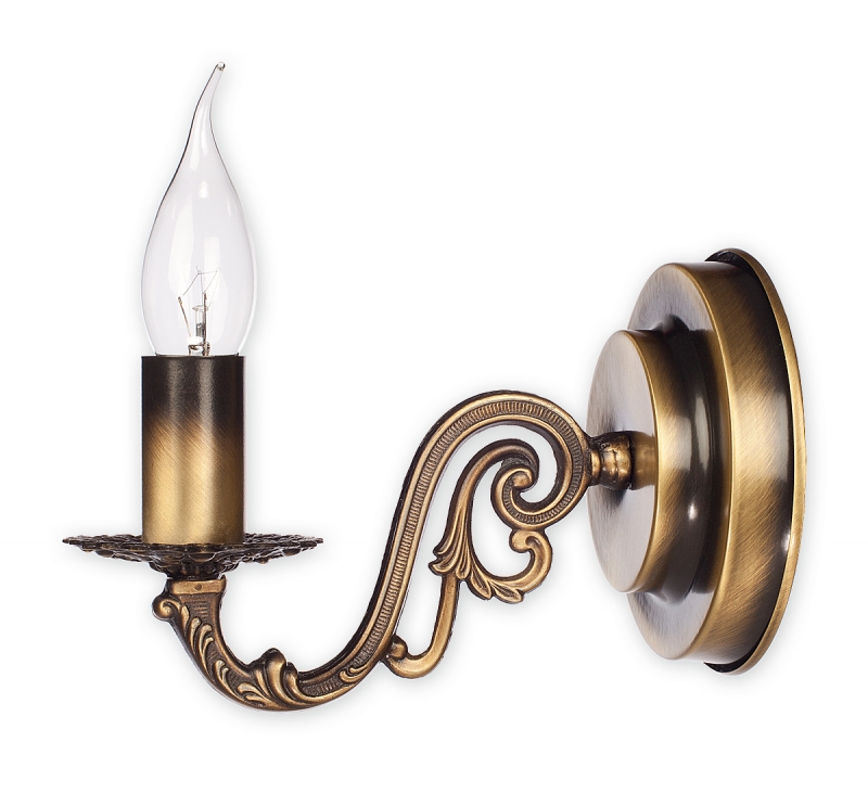 Nástěnné svítidlo Lemir O2130 K1 PAT ARKADIA PLUS patina