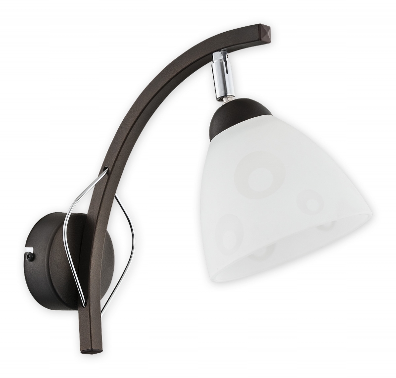 Nástěnné svítidlo Lemir O2360 K1 RW Oslo Plus wenge + chrom