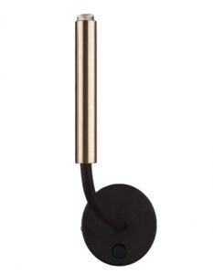 Nástěnné svítidlo Nowodvorski STALACTITE I 8352 černo-zlatá