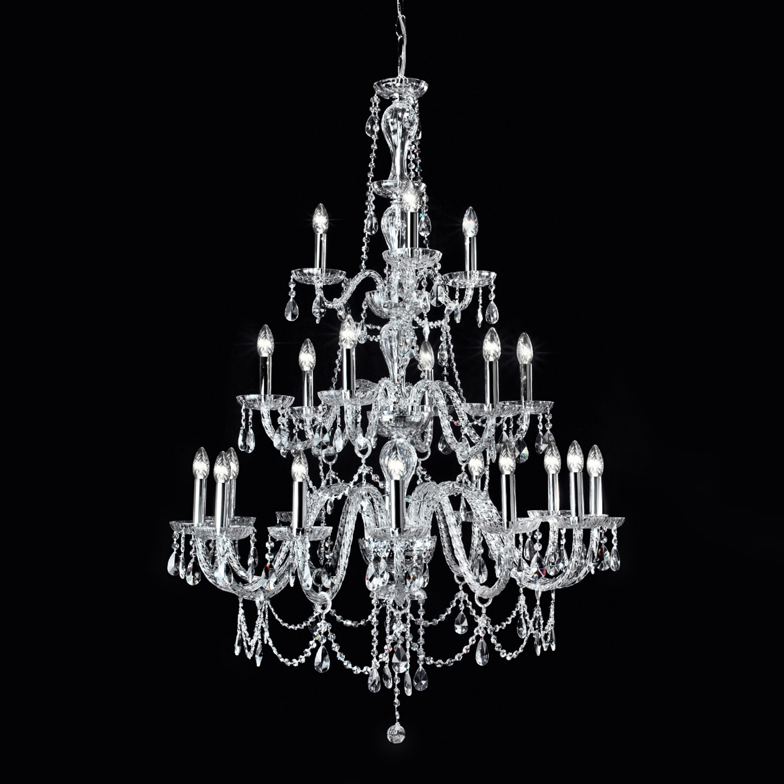 Novaresi 1237/12+6+3 chrome Lustry