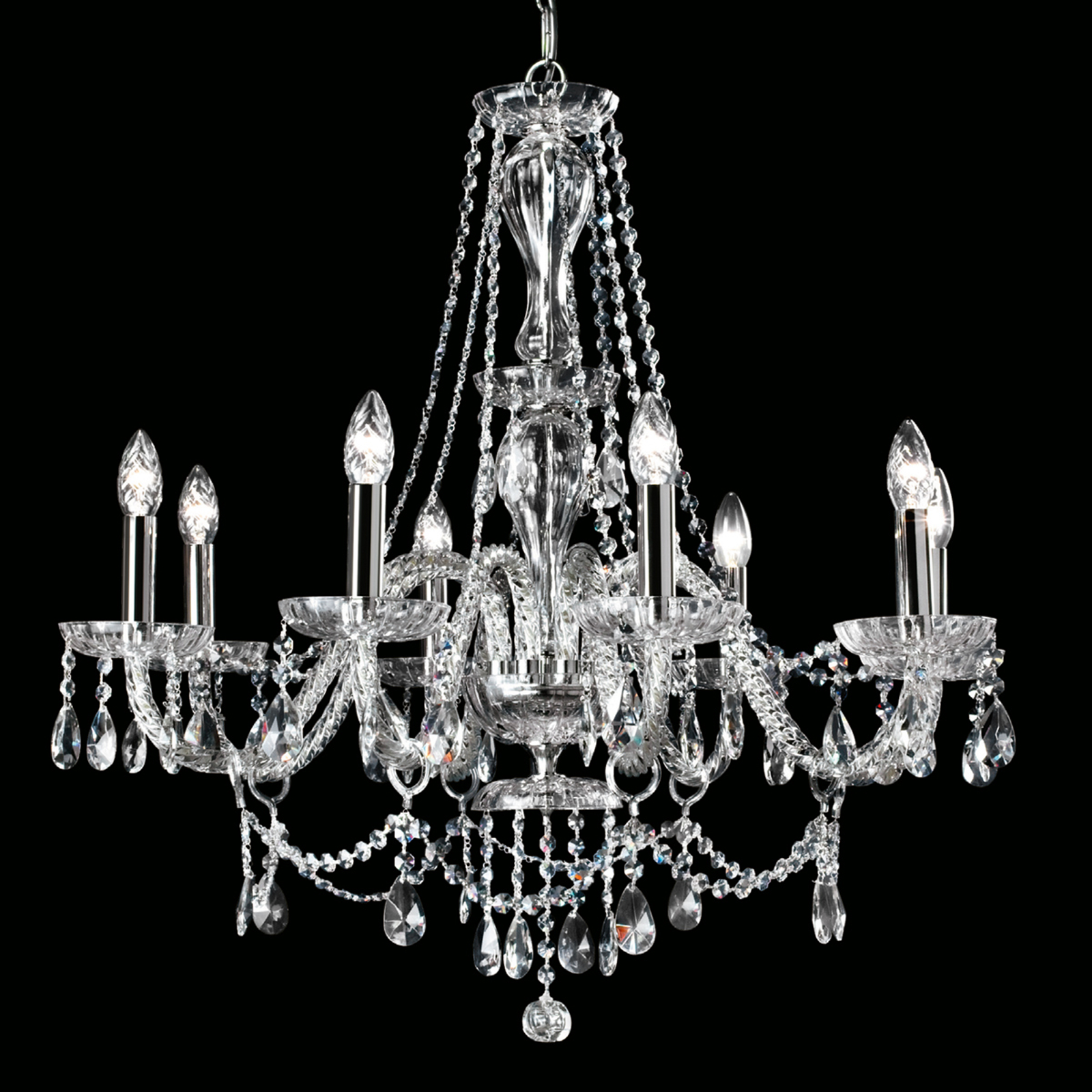 Novaresi 1237/8 chrome Lustry