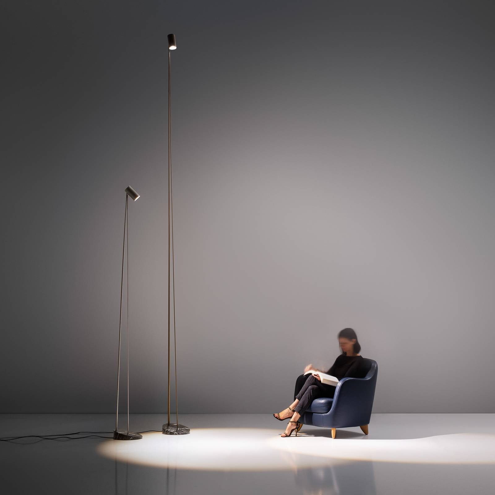 OleV 3850W10-TI Stojací lampy