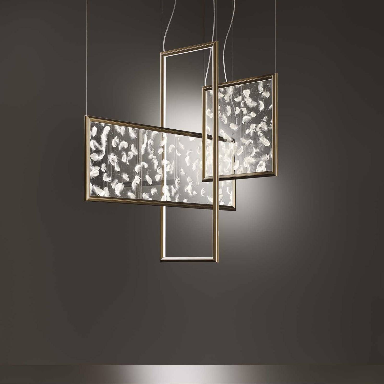 OleV 9330W-BR Závěsná světla