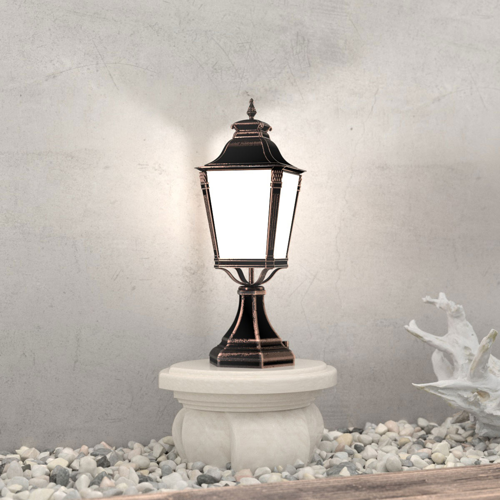 Orion AL 11-1139/1 Patina Sloupková světla