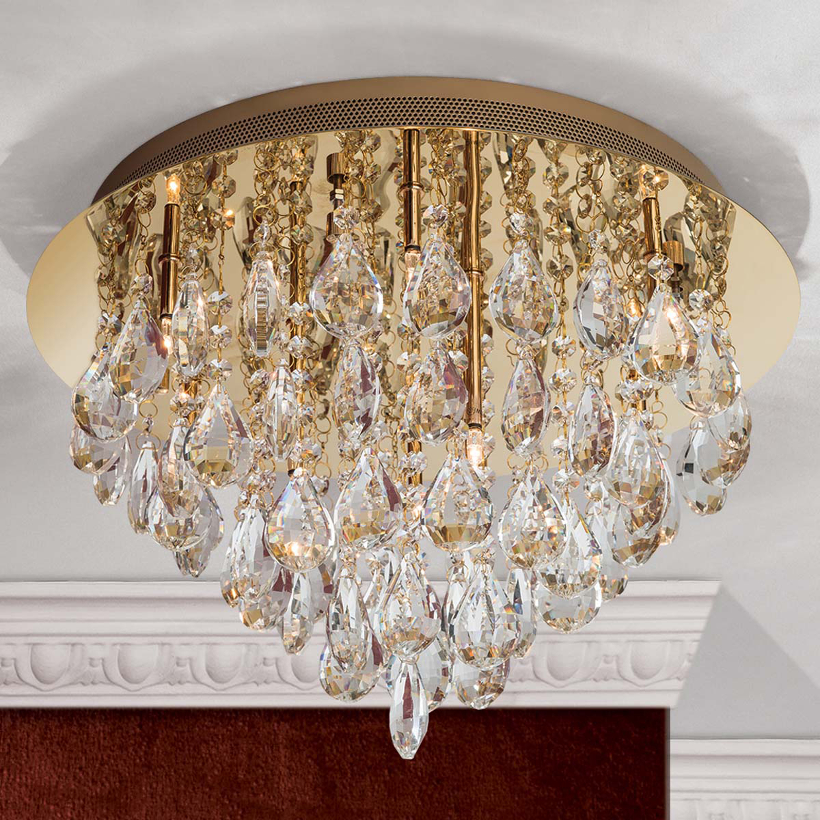 Orion DLU 2401/45 gold Stropní svítidla