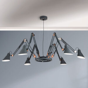 Orion LU 1730/6 schwarz-cu Závěsná světla