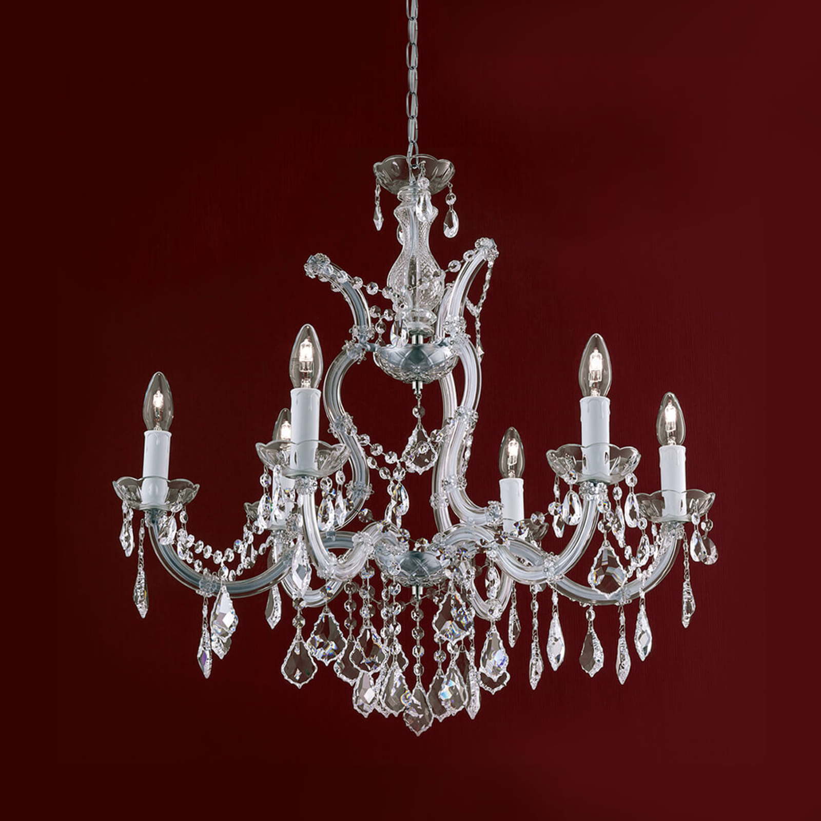 Orion LU 2413/6 MT-silber Lustry