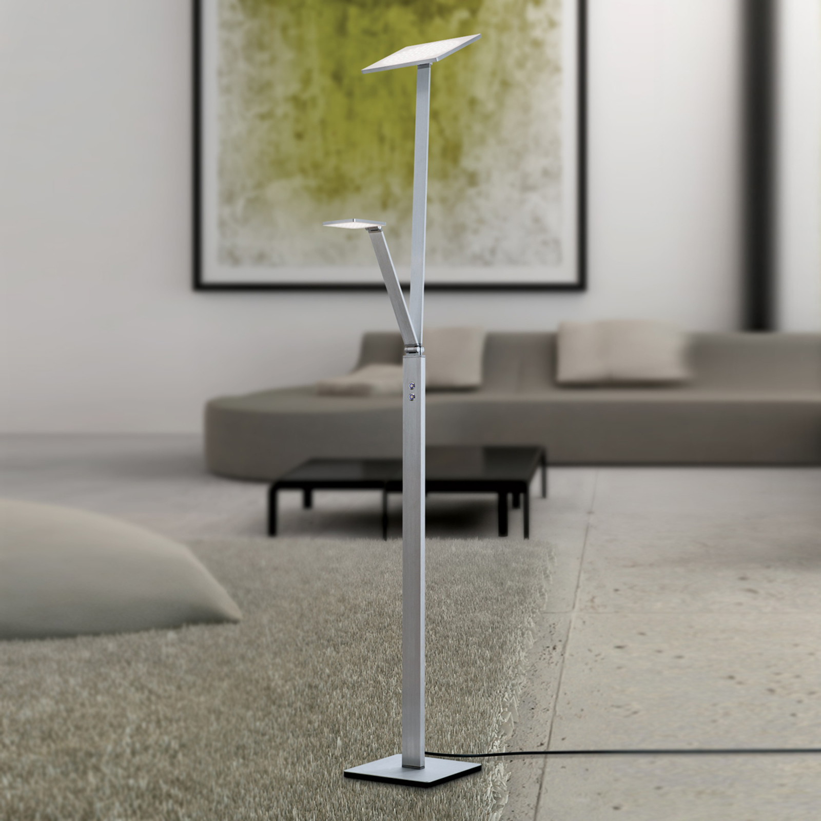 Orion STl 12-1159/2 Alu-ma Stojací lampy