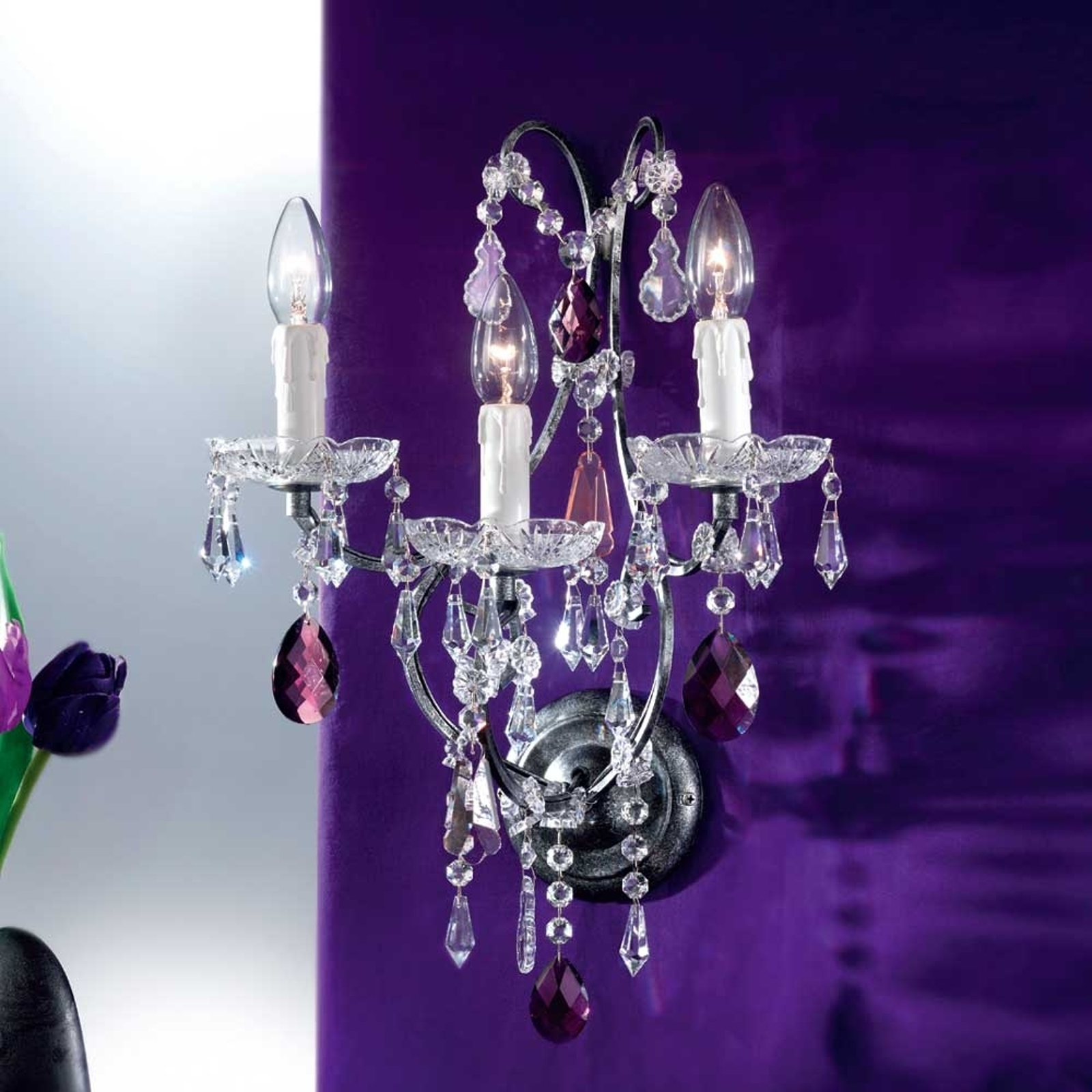 Orion WA 2-1110/3 antik-si Nástěnná svítidla