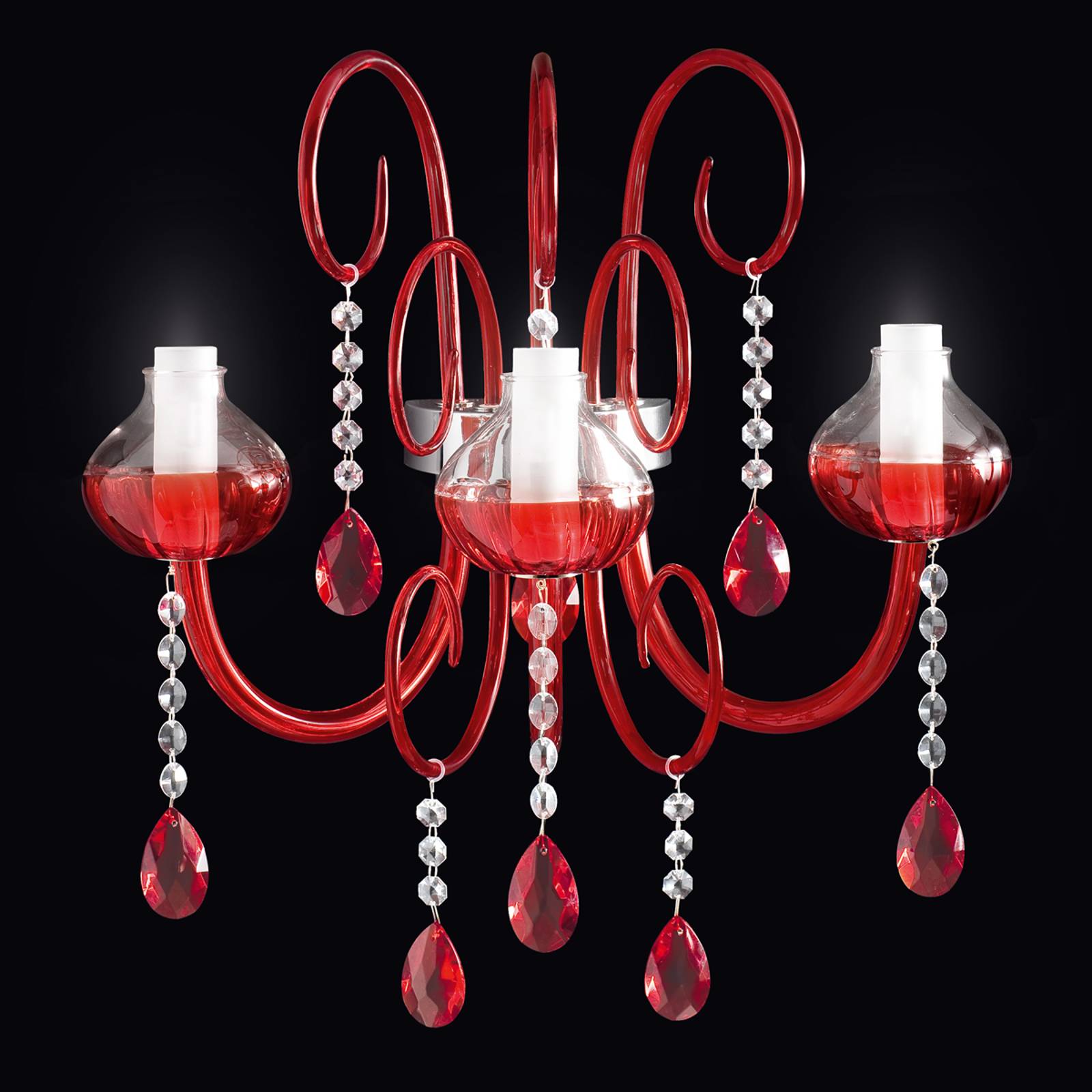 PATRIZIA VOLPATO 2082/APP3 cromo/ross Nástěnná svítidla