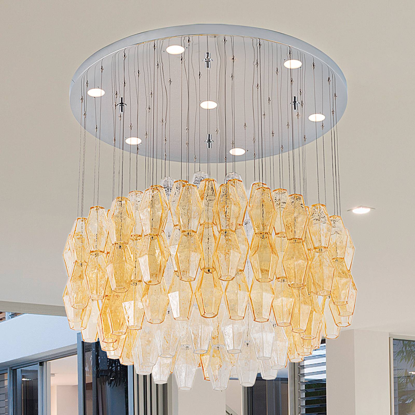 PATRIZIA VOLPATO 4620/80 frame chrome Závěsná světla