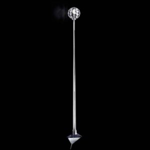 PATRIZIA VOLPATO 512/APP2 chromo/nero Nástěnná svítidla