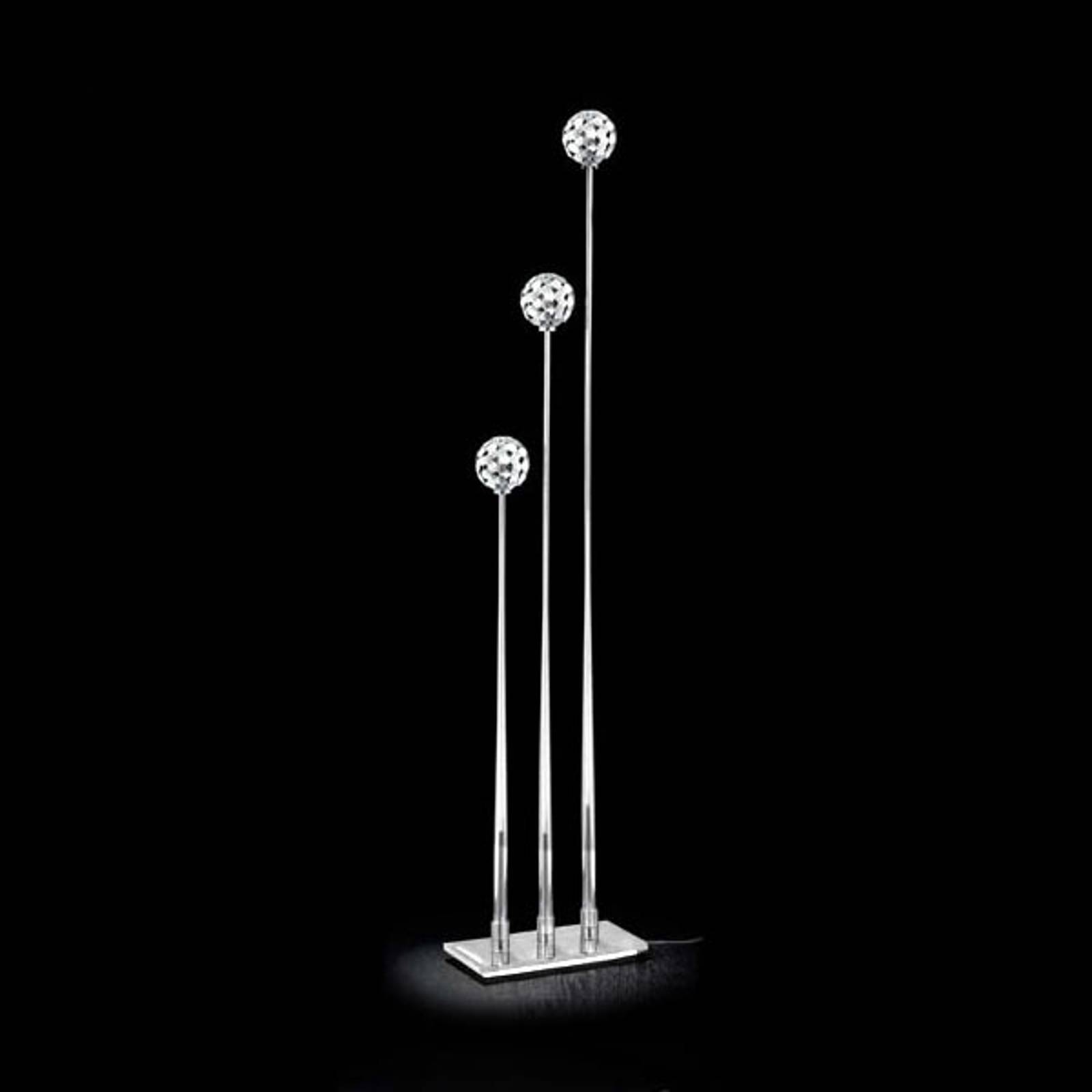 PATRIZIA VOLPATO 513/LT3 Chromo/Trans Stojací lampy