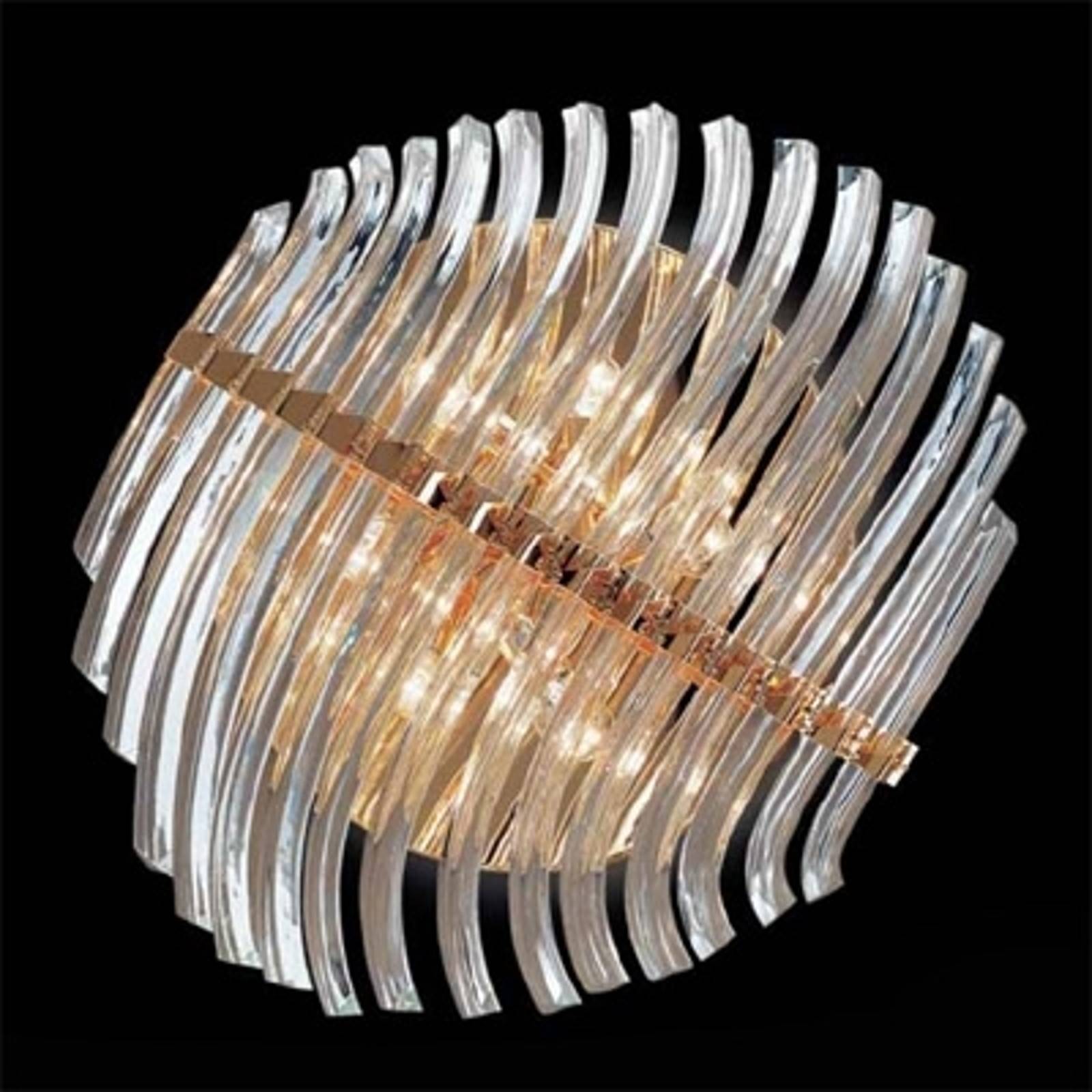 PATRIZIA VOLPATO 523/PL oro/ambra Stropní svítidla