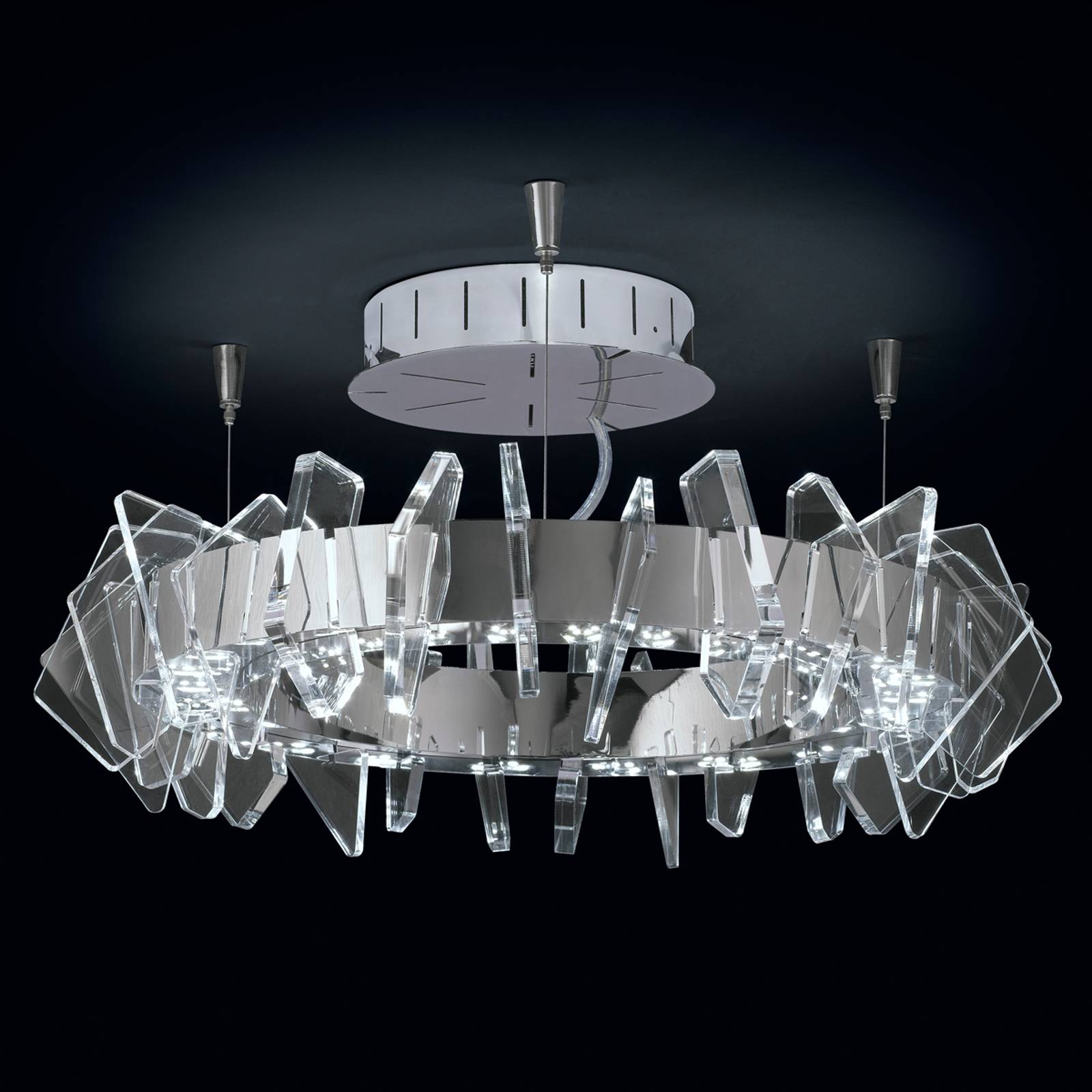 PATRIZIA VOLPATO 830/PL54 chrom luce Stropní svítidla