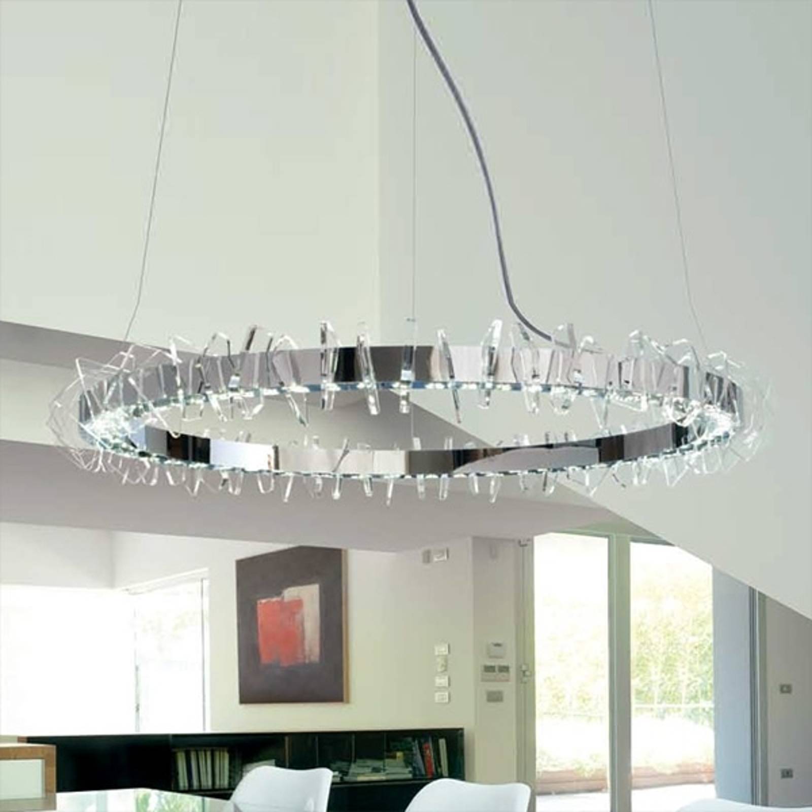 PATRIZIA VOLPATO 830/S120 chrom luce Závěsná světla