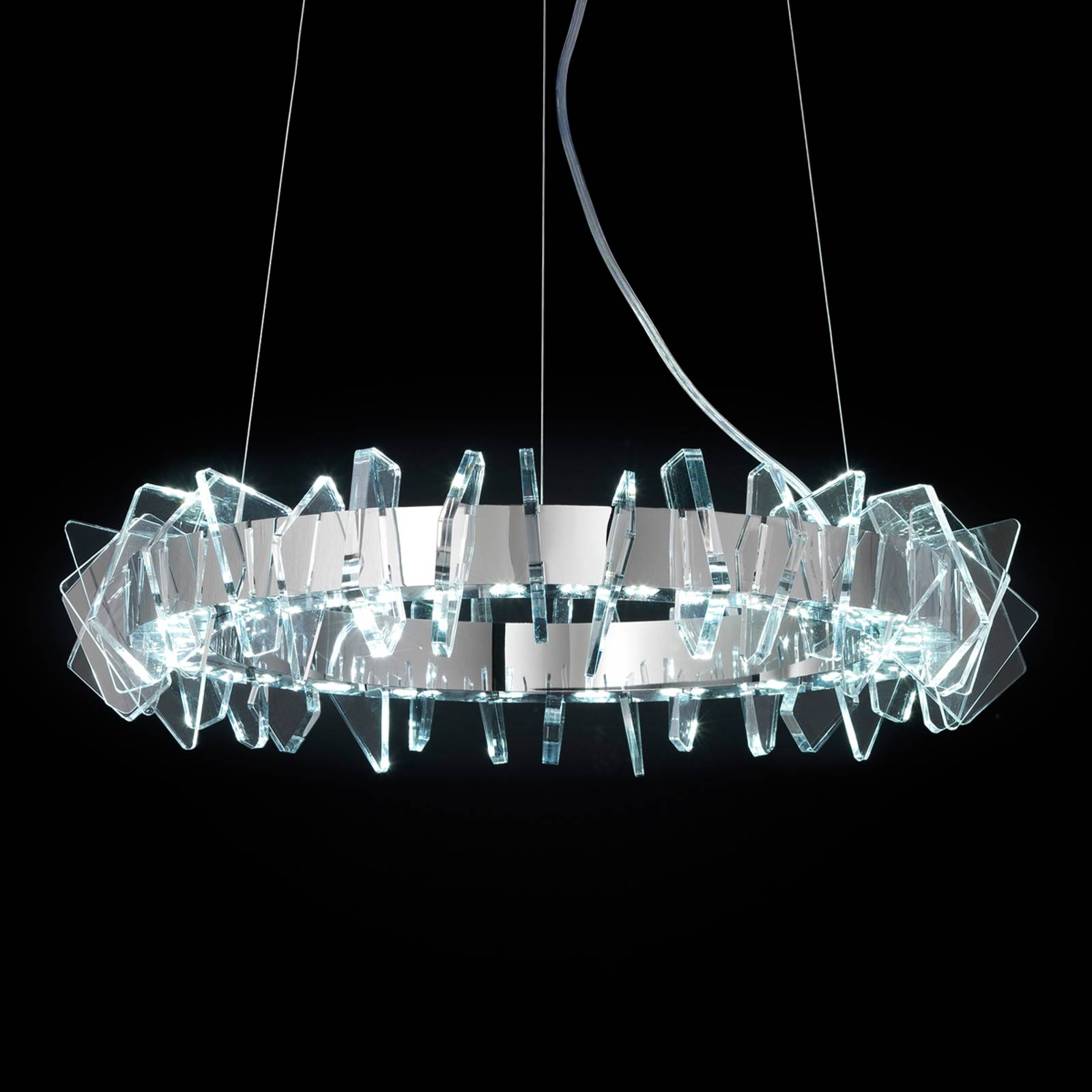 PATRIZIA VOLPATO 830/S66 chrom luce Závěsná světla