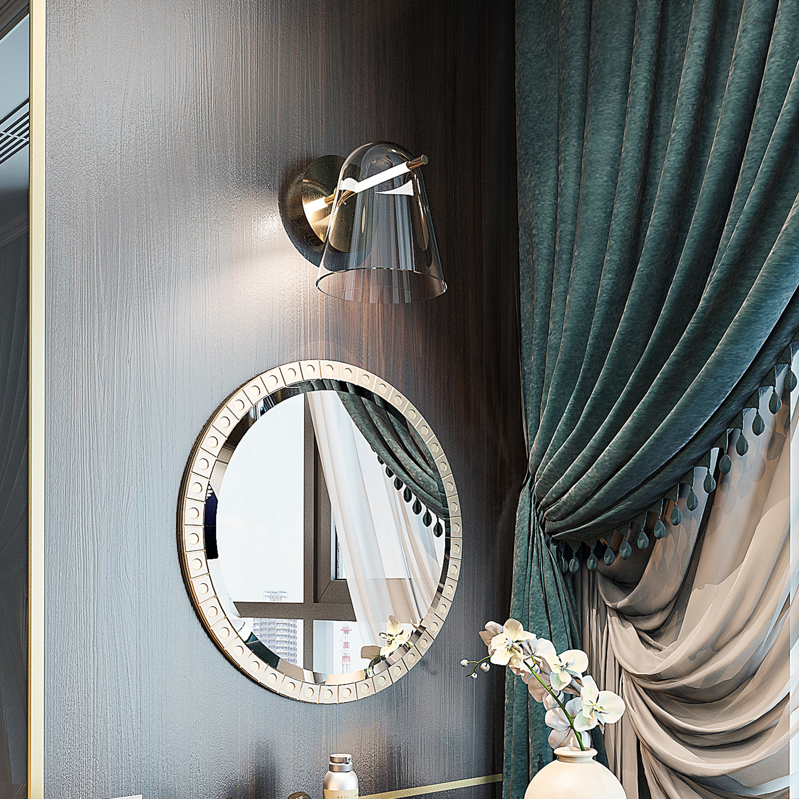 PRANDINA 1D02001110500 Nástěnná svítidla