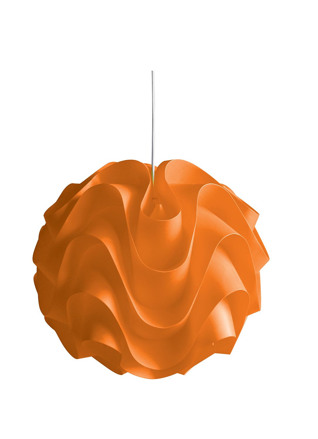 Plastový lustr Senti W-3022 oranžová