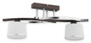 Přisazené svítidlo Lemir O2282 W2 RW Astred 2 wenge + chrom