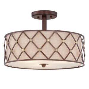 QUOIZEL QZ/BROWNLATT/SF Stropní svítidla