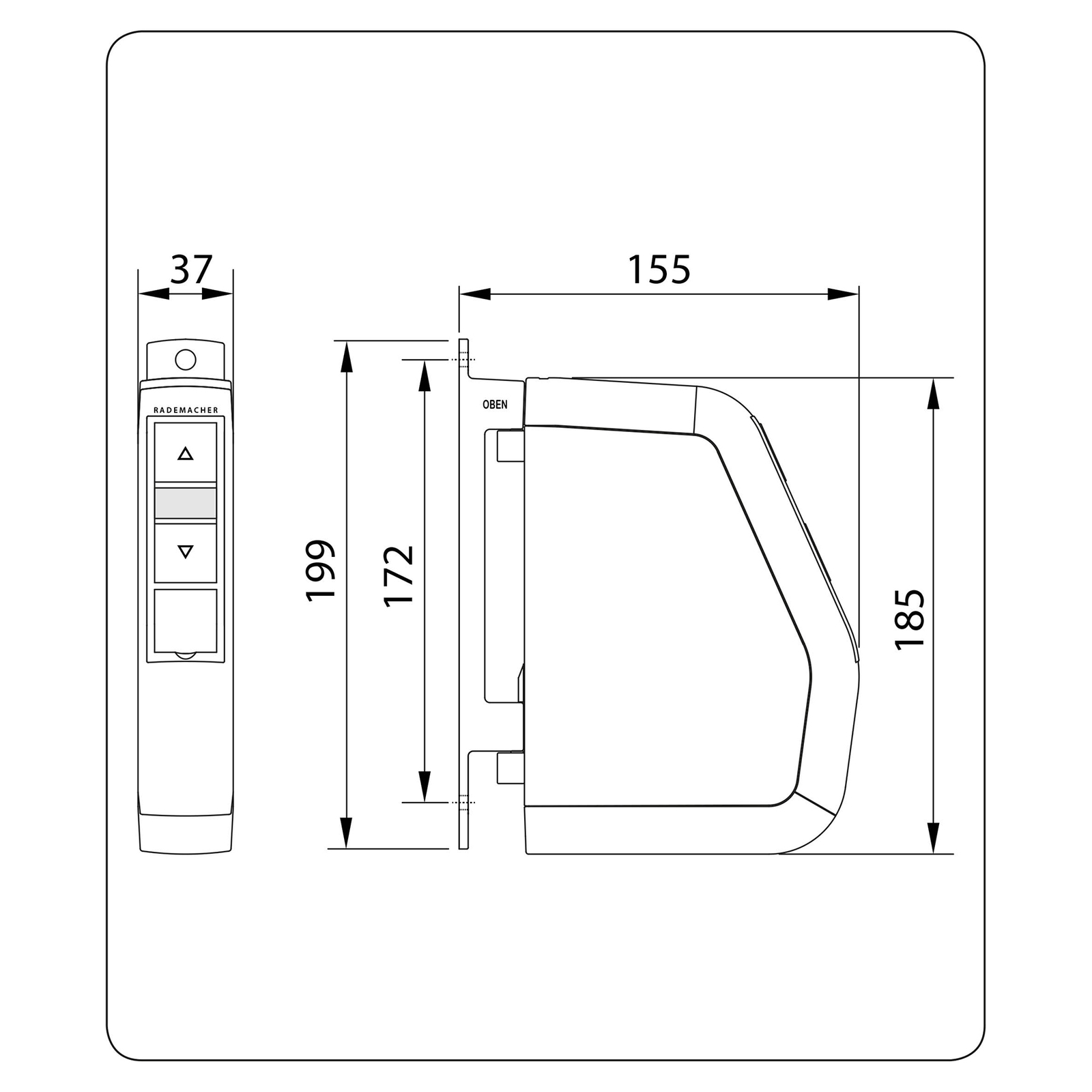 RADEMACHER Příslušenství k inteligentnímu osvětlení