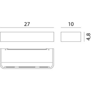 Rotaliana 1FRW200062ZL0 Nástěnná svítidla