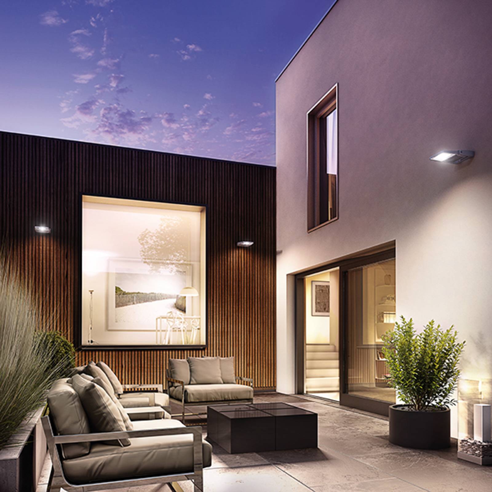 SITECO 5XA7671C2A1AC Venkovní světla na fasádu