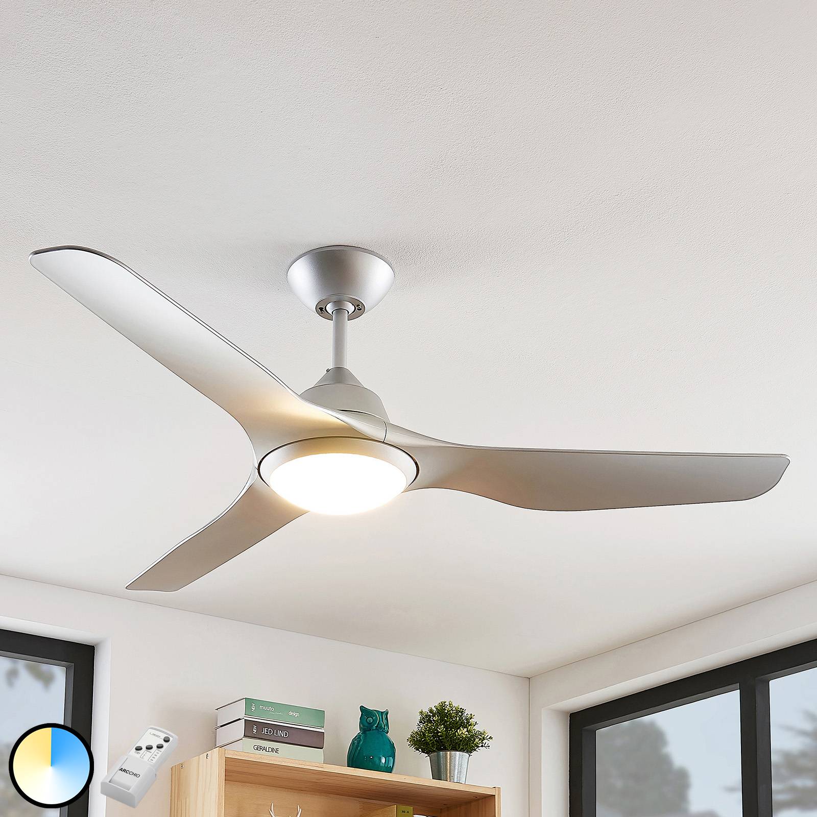STARLUNA 9624667 Stropní ventilátory se světlem