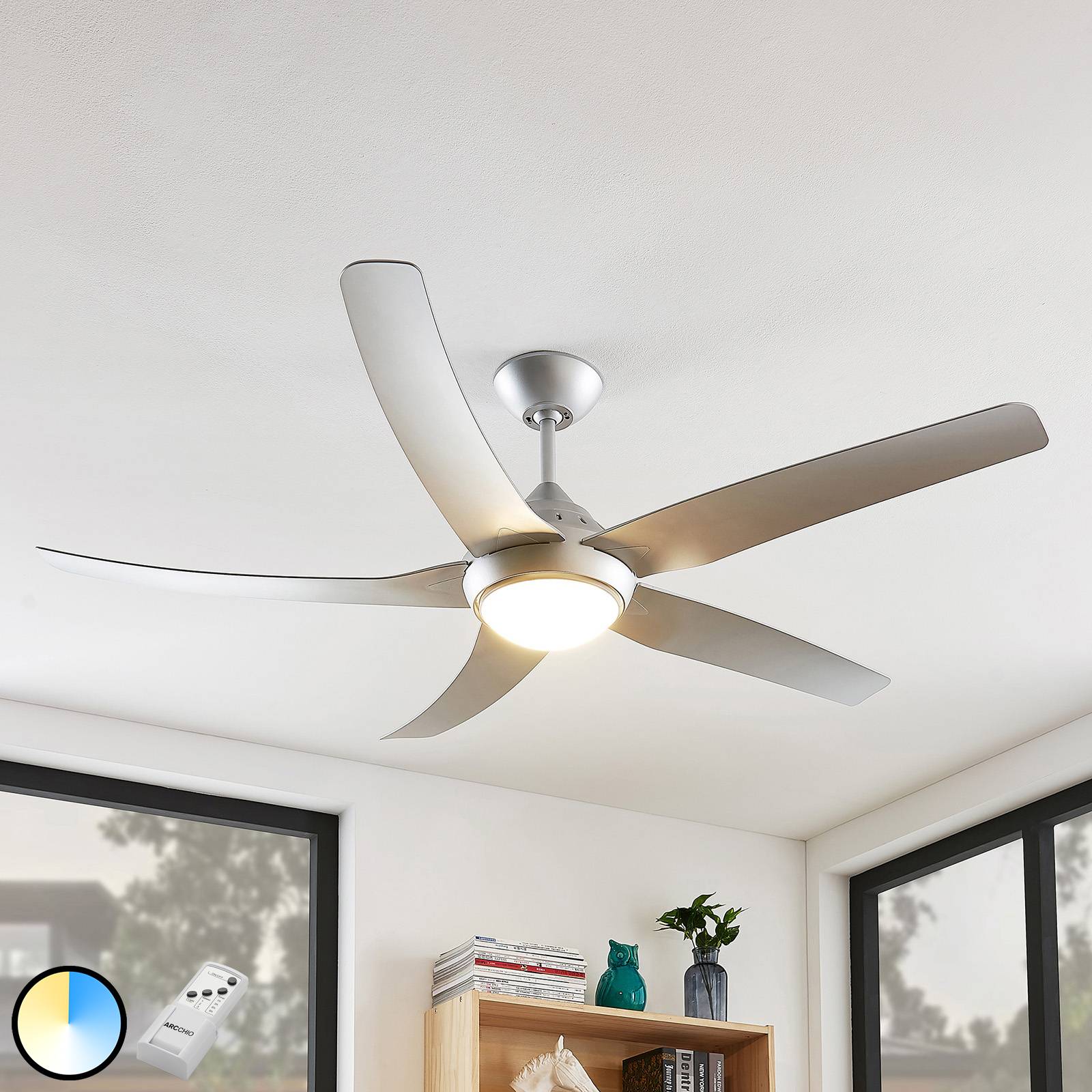 STARLUNA 9624669 Stropní ventilátory se světlem