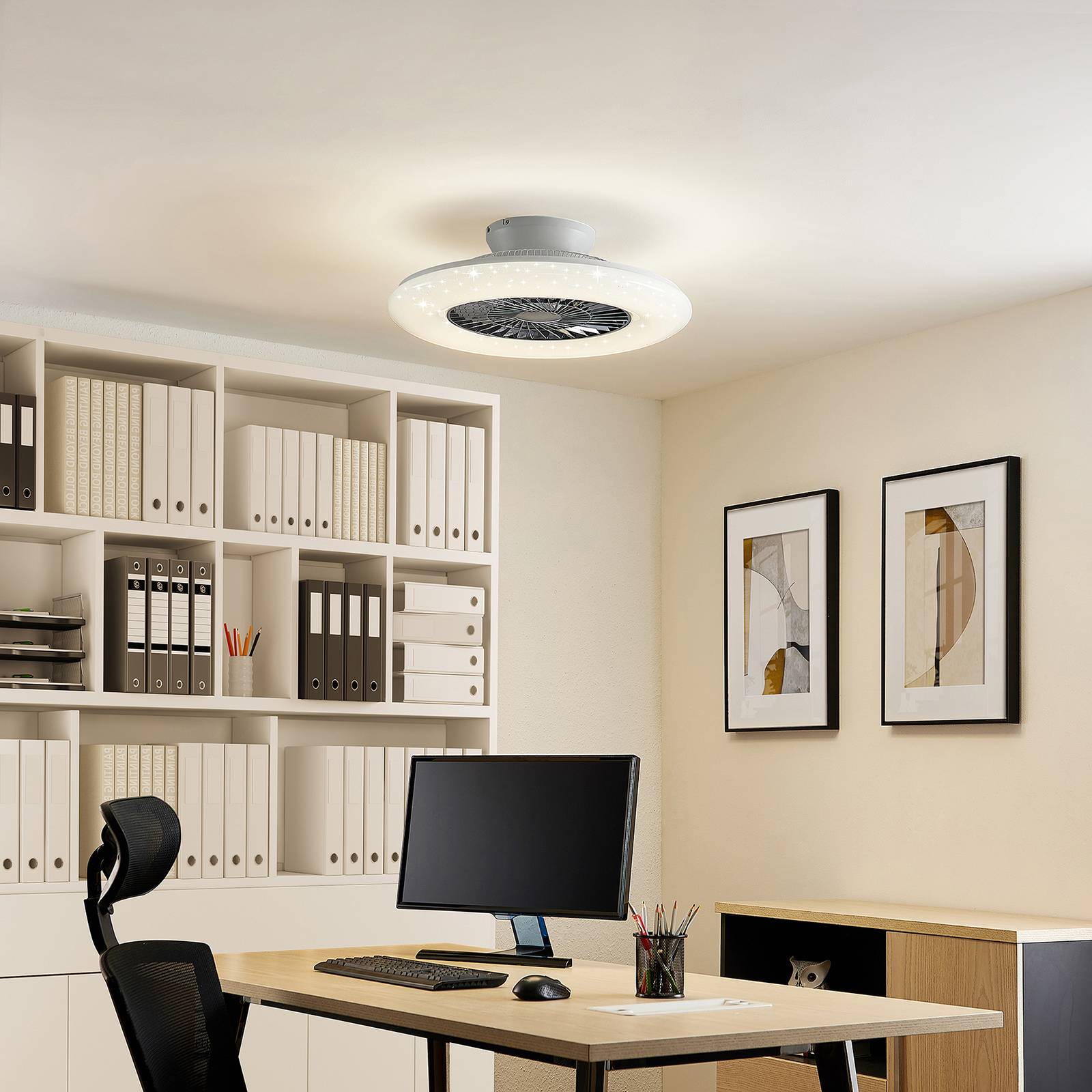 STARLUNA Stropní ventilátory se světlem