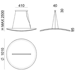 STILNOVO 8907 Závěsná světla