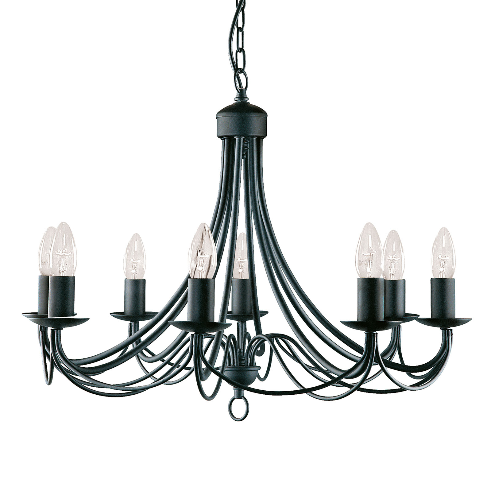 Searchlight 6348-8BK Lustry