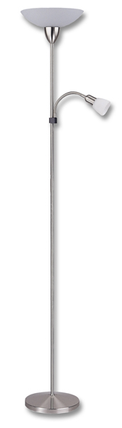 Stojací lampa Ecolite Duha LF34-BI/CHRM bílá