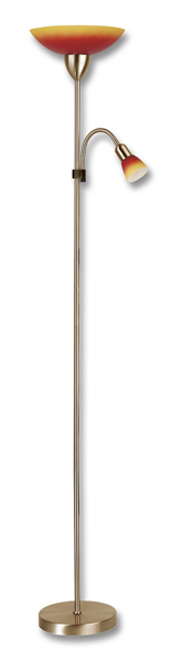 Stojací lampa Ecolite Duha LF34-ORA/PAT oranžová