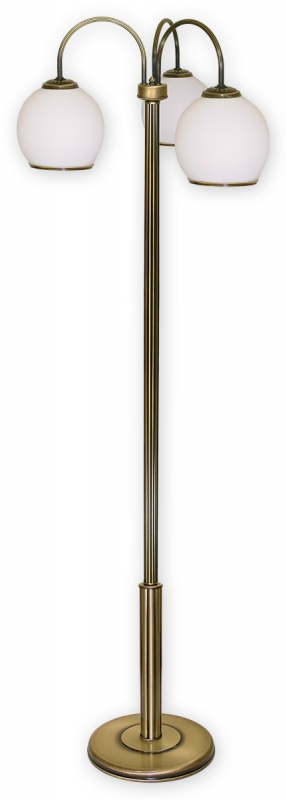 Stojací lampa Lemir 289/L3 RODOS patina