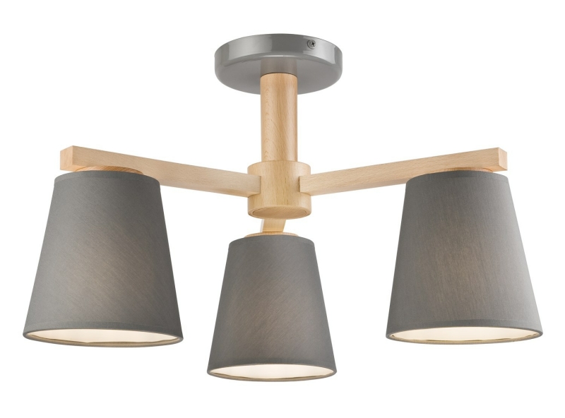 Stropní lustr Lamkur LM 3.113 37790 ELLIE šedá