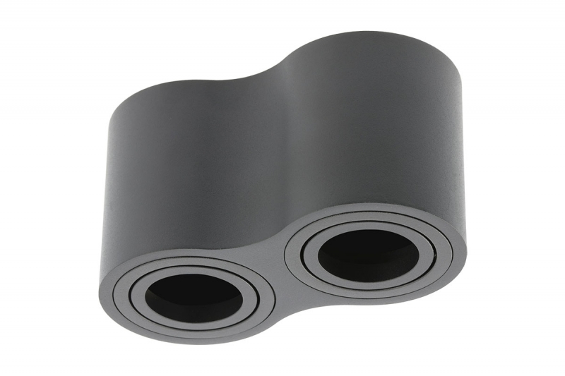 Stropní svítidlo GTV Aveiro duo OS-AV80160OK2-00 2x20 W černá
