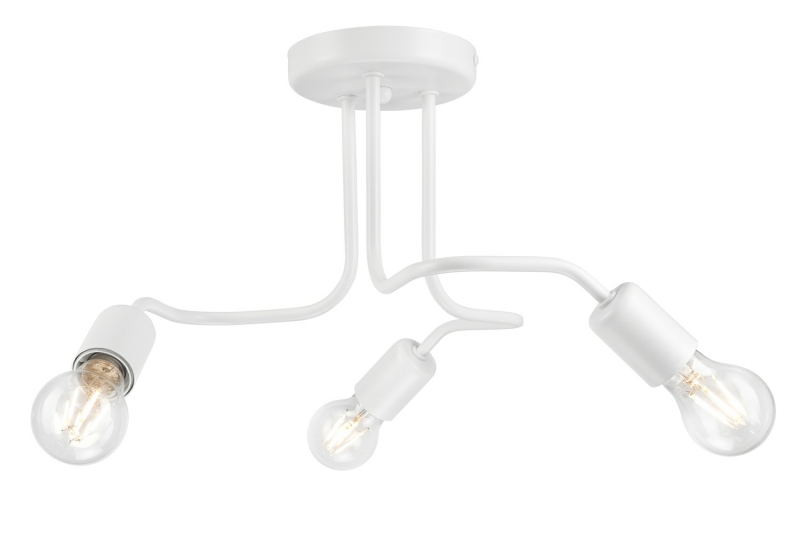 Stropní svítidlo Lamkur LM 3.120 38759 CHARLIE bílá