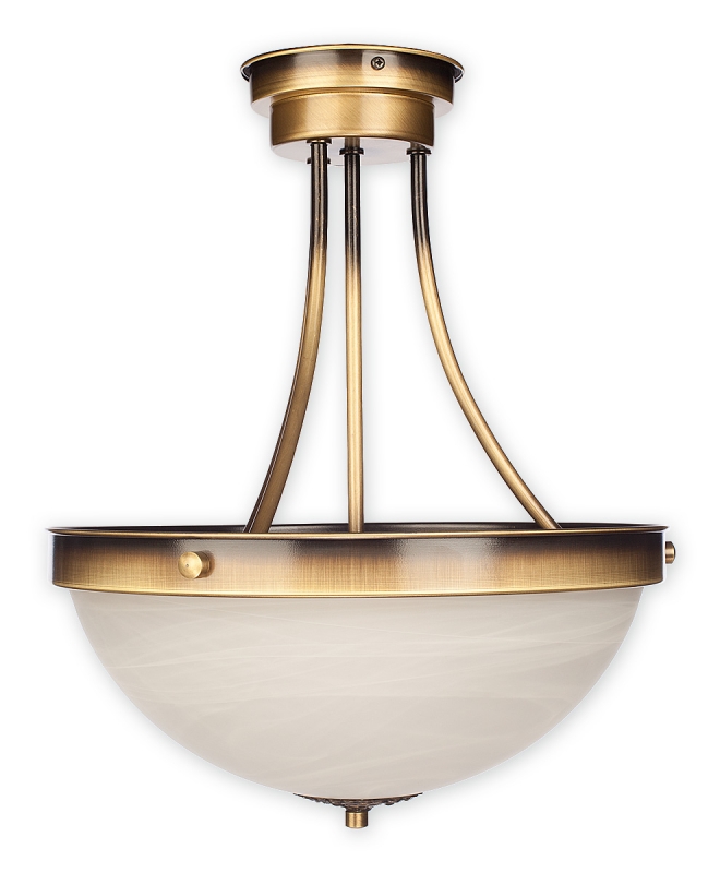 Stropní svítidlo Lemir O2132 W2 PAT ARKADIA PLUS patina