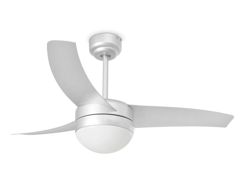 Stropní ventilátor se světlem Faro EASY 33416 šedá