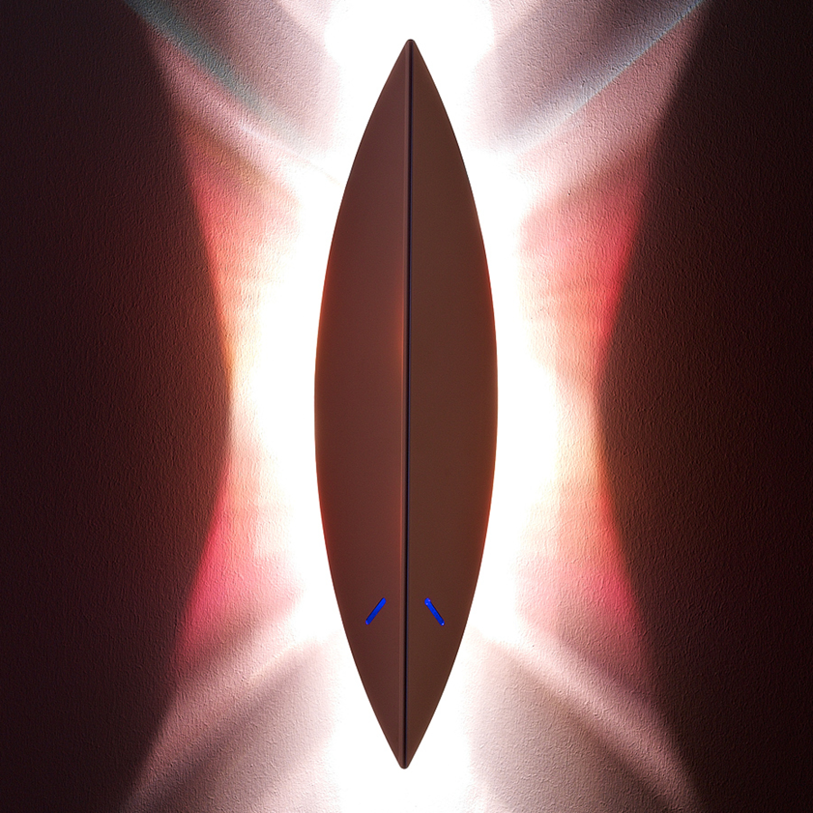 TECNOLUMEN WLZ92 Red Nástěnná svítidla