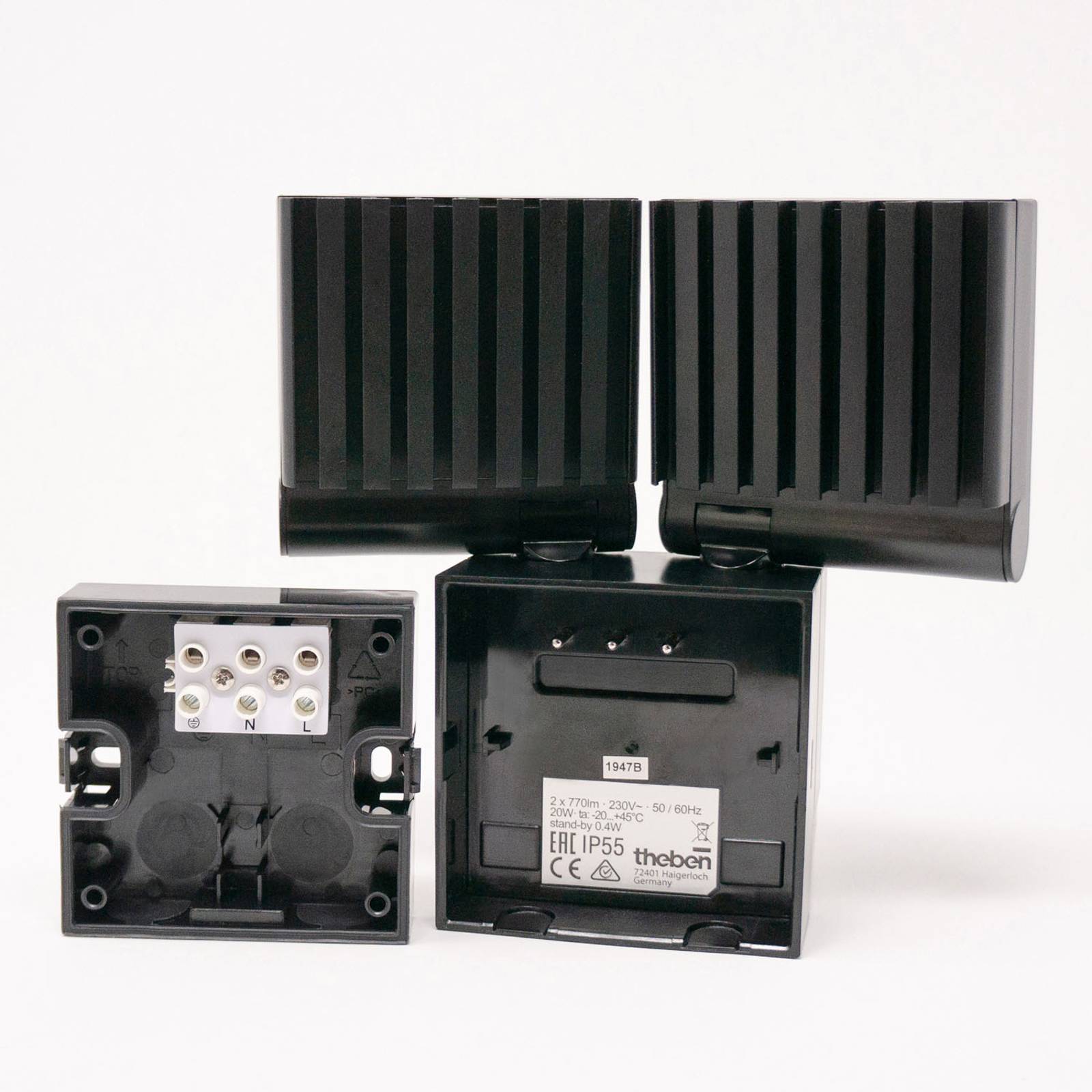 THEBEN 1020924 Venkovní nástěnná svítidla s čidlem pohybu