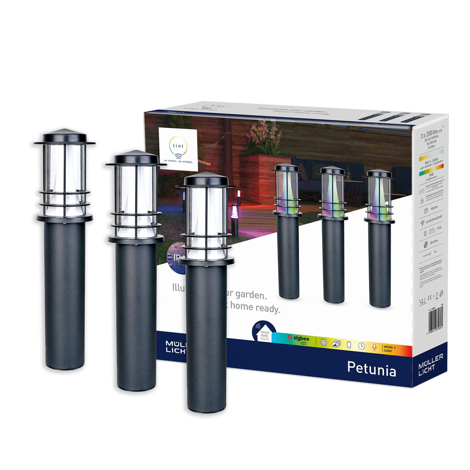 TINT Inteligentní osvětlení příjezdové cesty