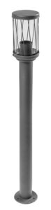 Venkovní lampa GTV Kerta OS-KERTP80-30 E27 12 W černá