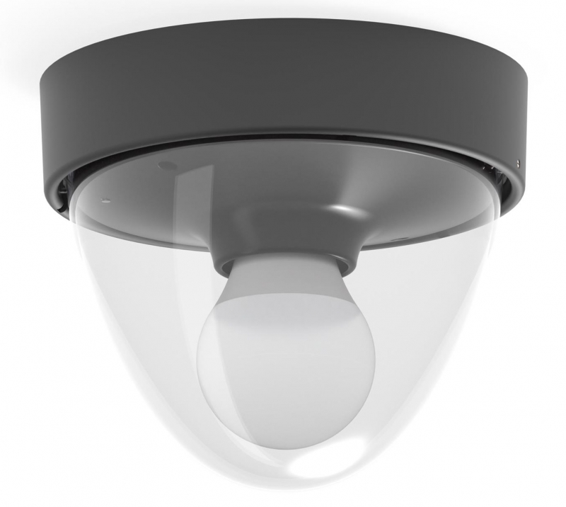 Venkovní svítidlo Nowodvorski 7977 NOOK černá IP44 se senzorem