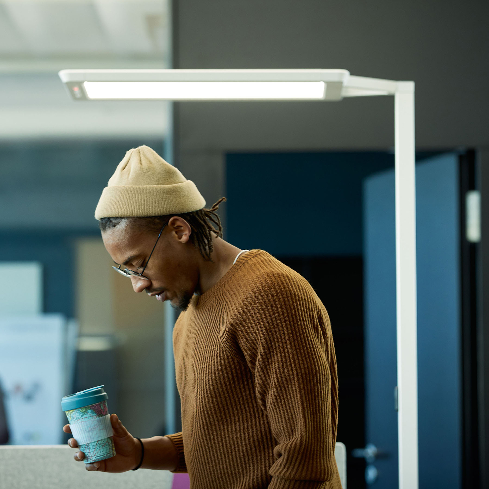 WALDMANN Stojací lampa